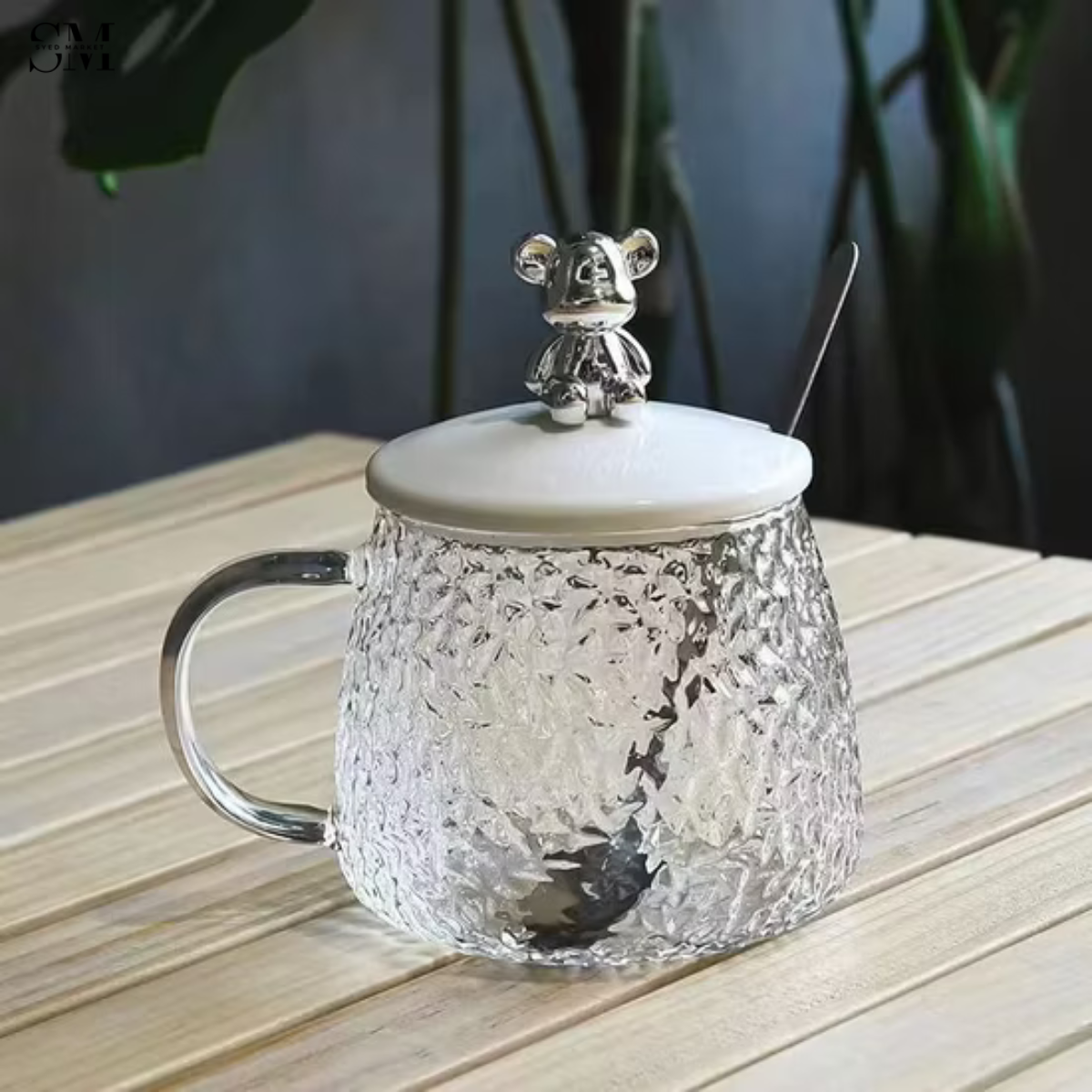 PREMIUM GLASS QUALITY SUGAR CUP – ELEGANT TEA & COFFEE SUGAR CONTAINER