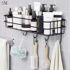 SHELF – WALL MOUNTED WITH ADHESIVE HOOKS