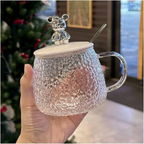 PREMIUM GLASS QUALITY SUGAR CUP – ELEGANT TEA & COFFEE SUGAR CONTAINER