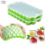 HONEYCOMB SILICONE ICE TRAY – EASY RELEASE ICE MOLD