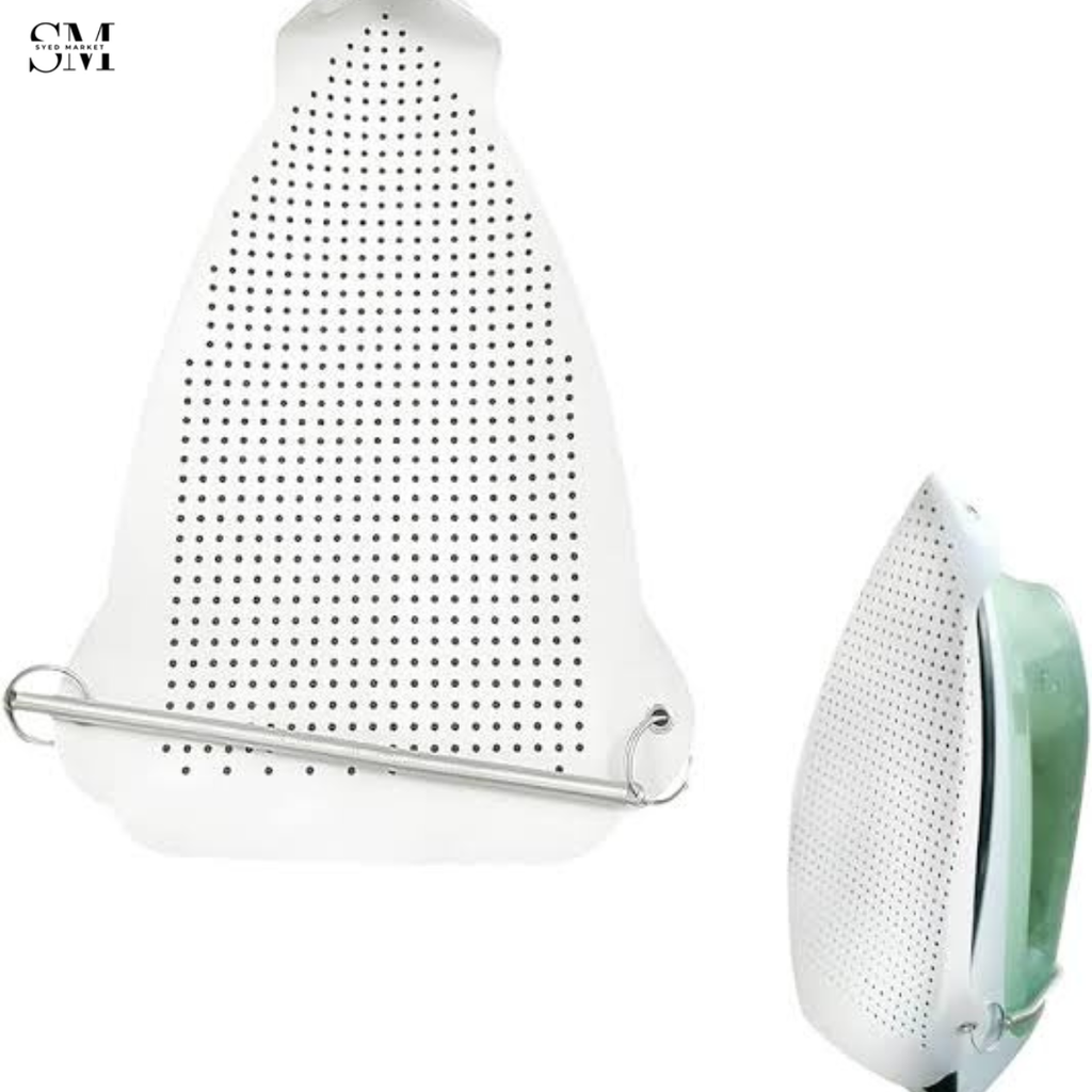 HEAT RESISTANT IRON COVER PROTECTOR – NON-STICK IRON SOLEPLATE COVER FOR CLOTHES SAFETY