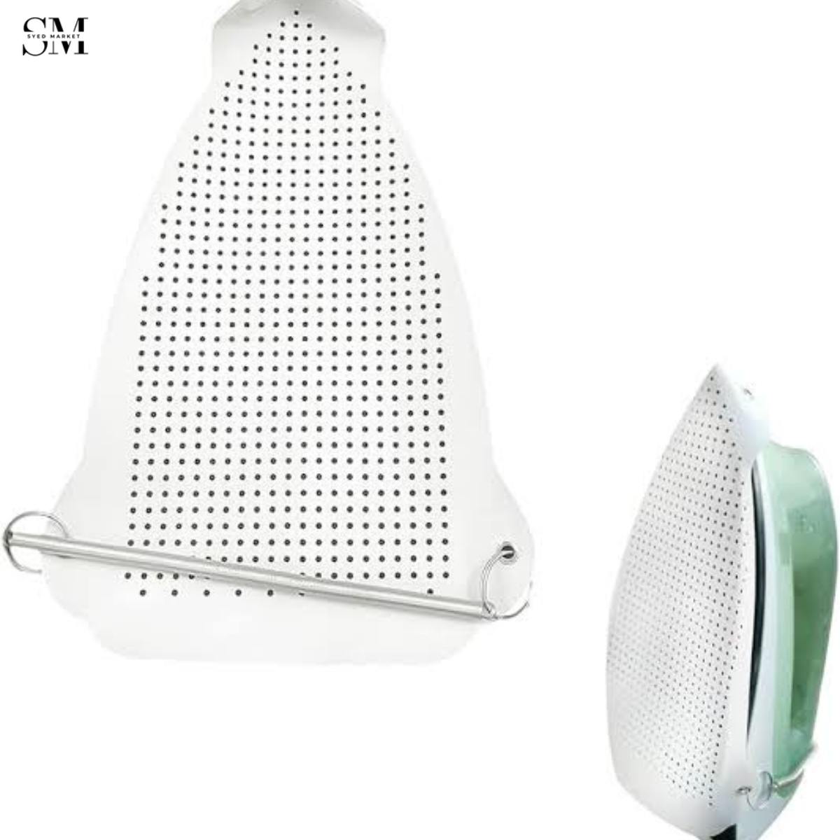 HEAT RESISTANT IRON COVER PROTECTOR – NON-STICK IRON SOLEPLATE COVER FOR CLOTHES SAFETY