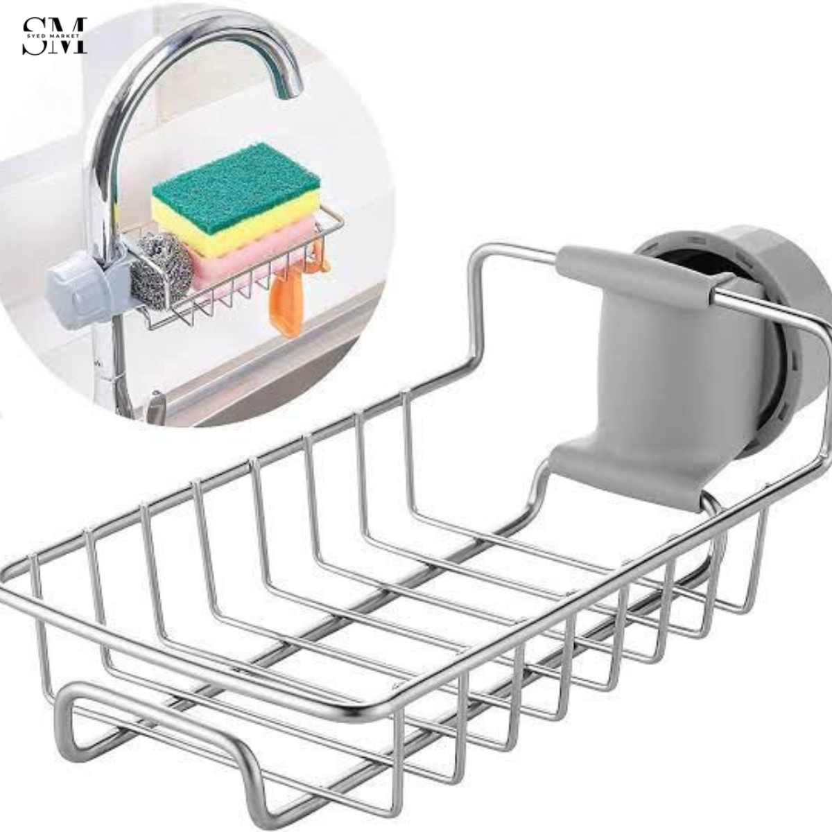 STAINLESS STEEL FOLDABLE FRYING BASKET – ADJUSTABLE CLIP-ON OIL STRAINER