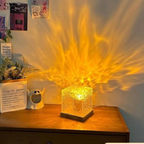 CRYSTAL WAVE LED LAMP – MODERN AURORA NIGHT LIGHT WITH REMOTE CONTROL
