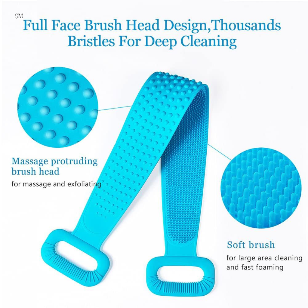 BATH BELT EXFOLIATING BODY SCRUB BELT FOR DEEP CLEANING