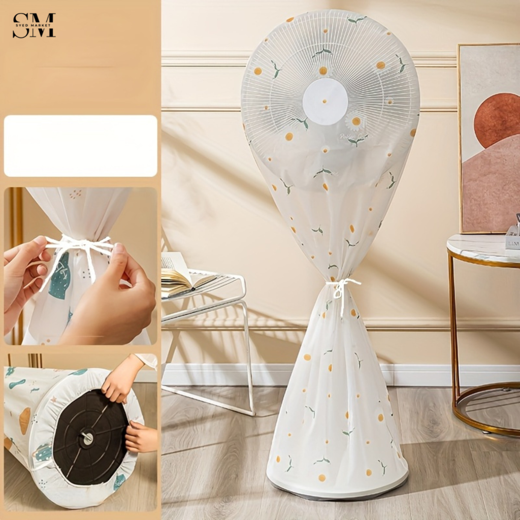 IMP FAN COVER DUSTPROOF PROTECTIVE FAN COVER FOR HOME & OFFICE