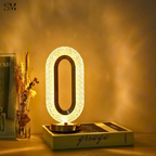 MODERN CRYSTAL TABLE LAMP