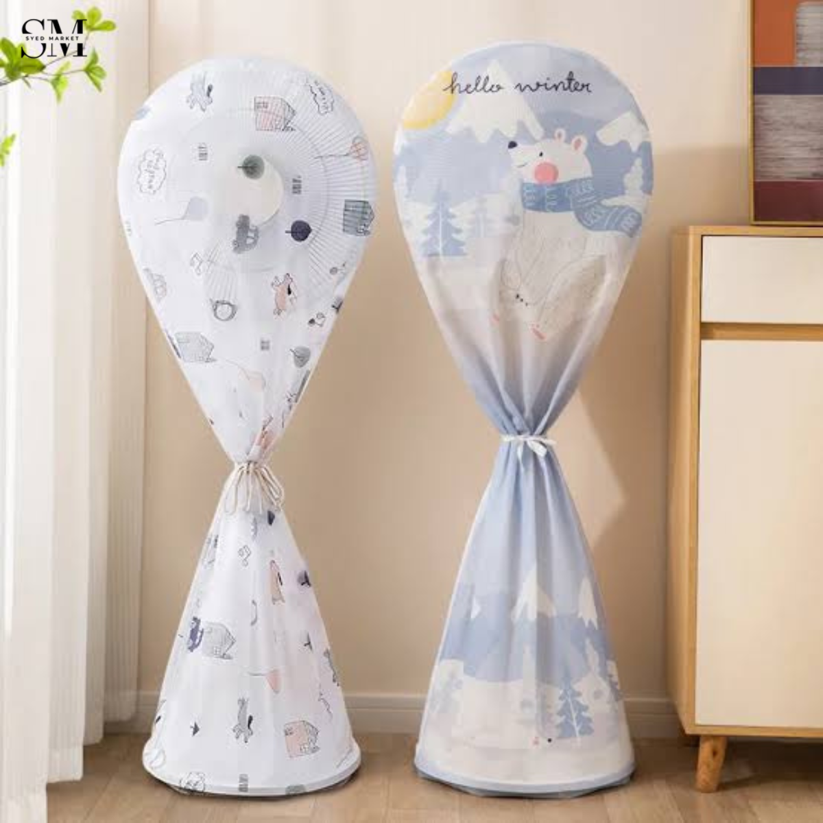 IMP FAN COVER DUSTPROOF PROTECTIVE FAN COVER FOR HOME & OFFICE