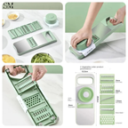 5-IN-1 GREEN VEGETABLE SLICER / CUTTER