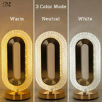 MODERN CRYSTAL TABLE LAMP
