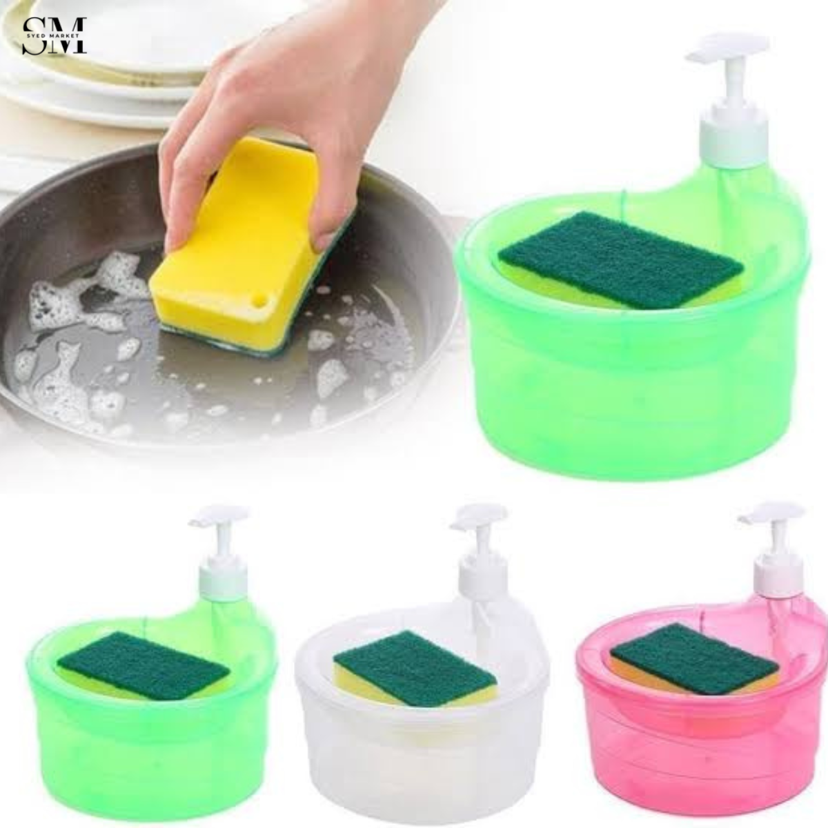 CHAKOUR SOAP DISPENSER – LUXURY LIQUID SOAP PUMP FOR BATHROOM & KITCHEN