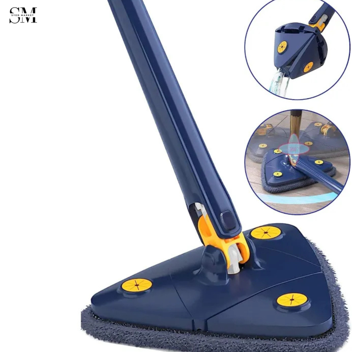 TRIANGLE TWIST CLEANING MOP