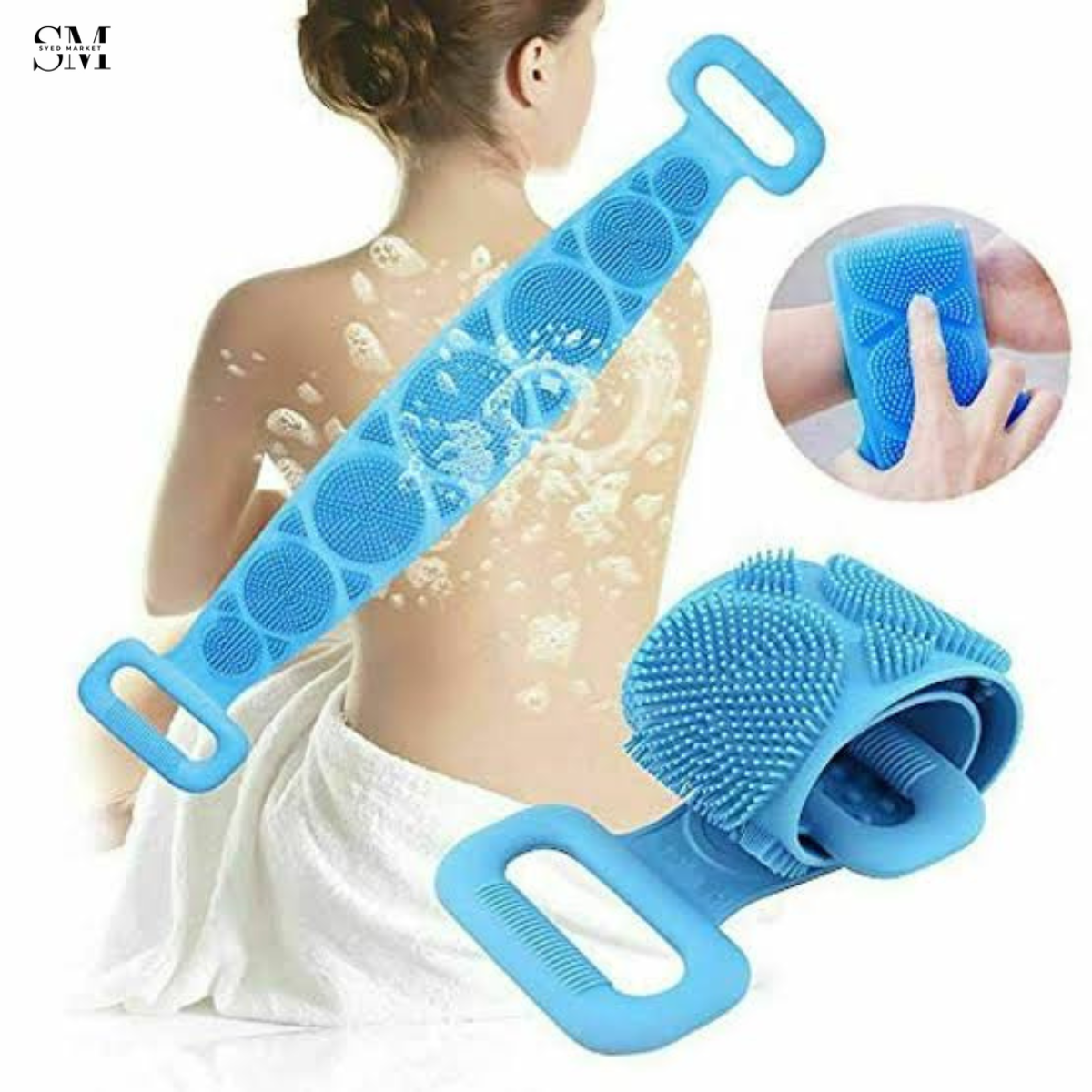 BATH BELT EXFOLIATING BODY SCRUB BELT FOR DEEP CLEANING