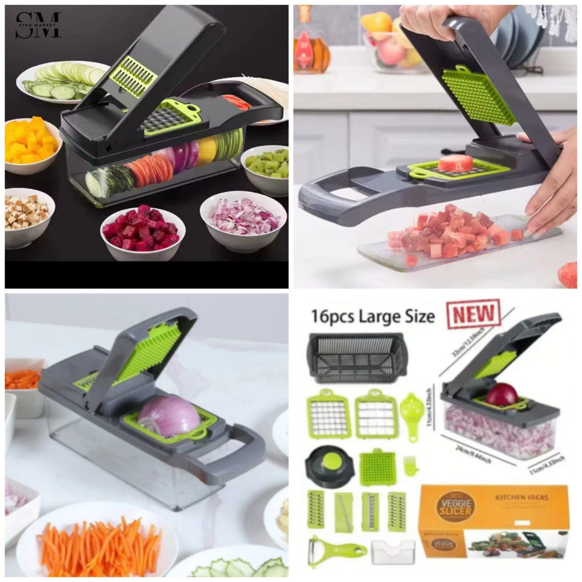 12IN1 MUTIFUNCTIONAL VEGETABLE CUTTER