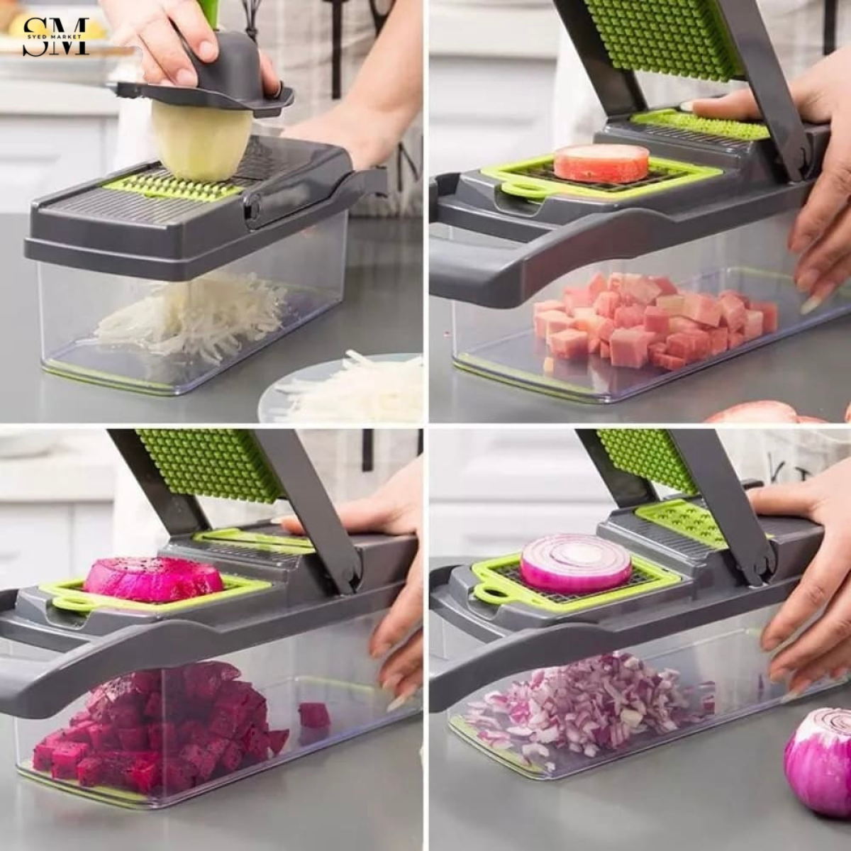 12IN1 MUTIFUNCTIONAL VEGETABLE CUTTER