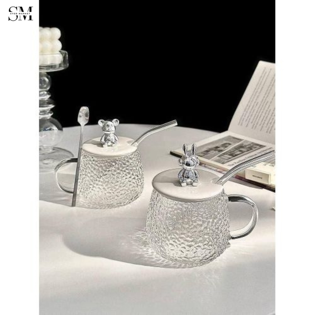 PREMIUM GLASS QUALITY SUGAR CUP – ELEGANT TEA & COFFEE SUGAR CONTAINER