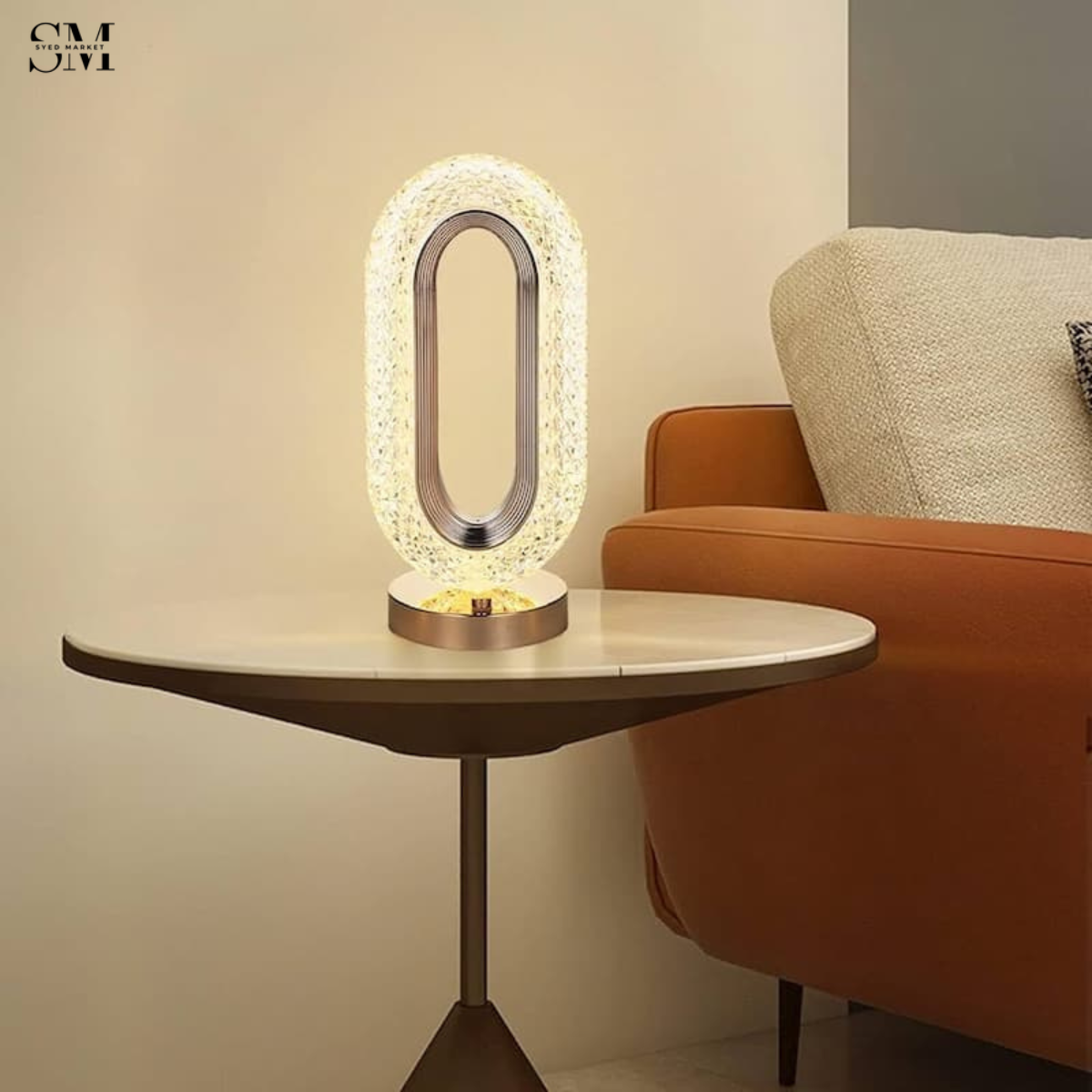 MODERN CRYSTAL TABLE LAMP