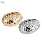 LUXURY GOLDEN PLASTIC TISSUE BOX