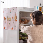 PREMIUM WATERPROOF FRIDGE COVER – DUSTPROOF REFRIGERATOR TOP PROTECTOR WITH STORAGE POCKETS