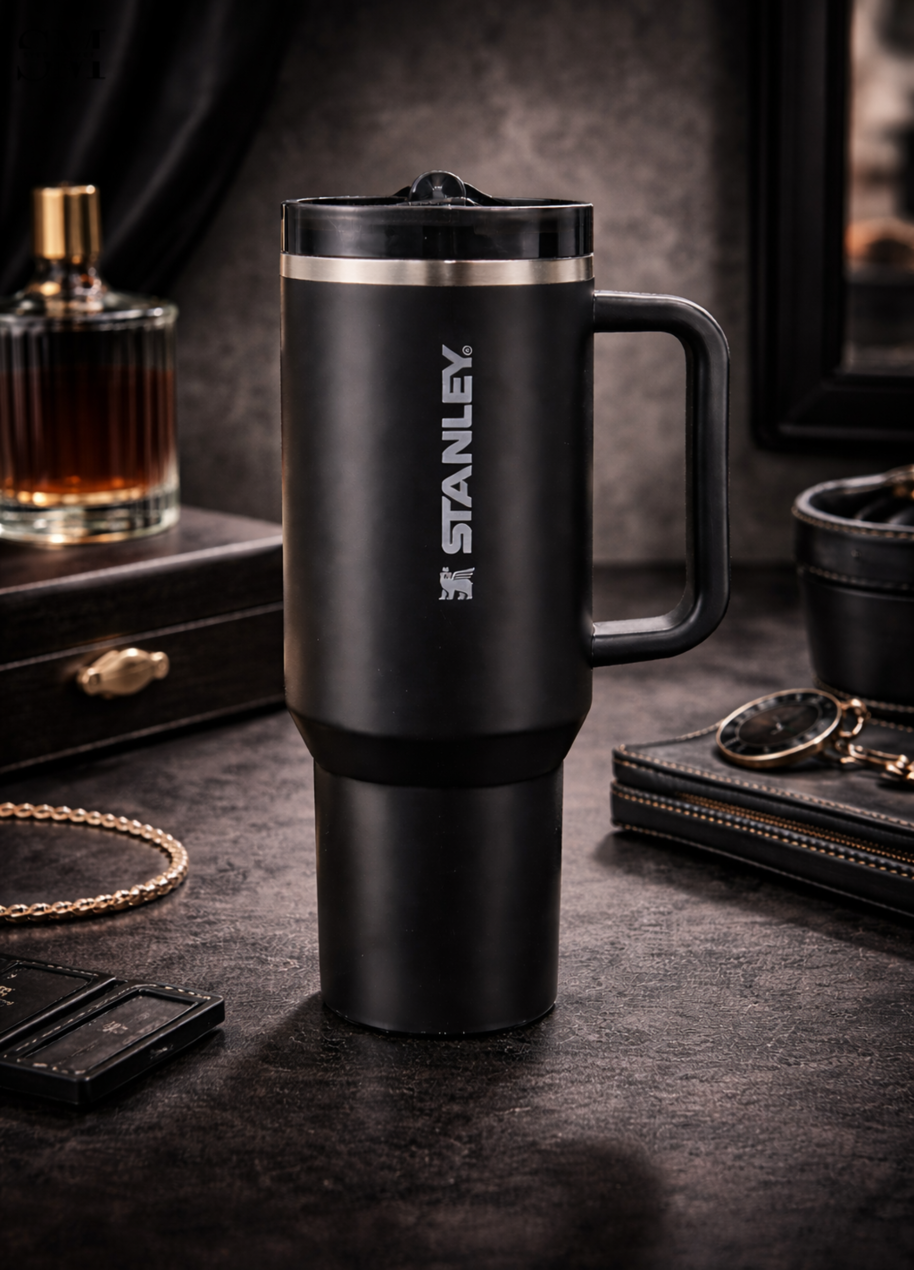 STANLEY QUENCHER H2.0 FLOWSTATE TUMBLER 40OZ - BLACK