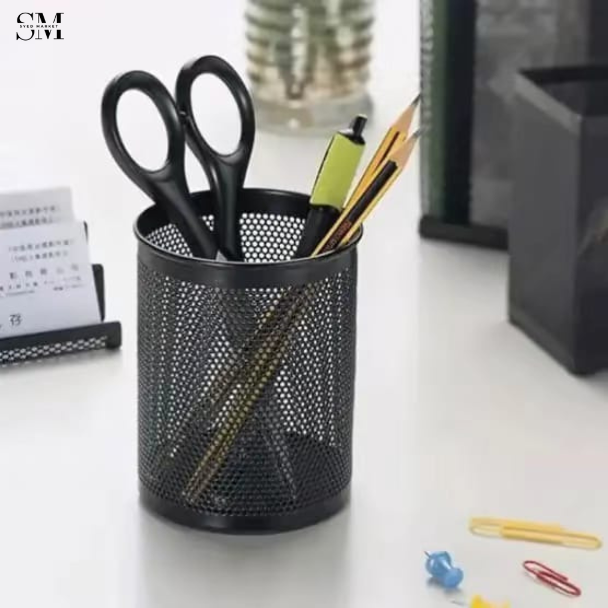METAL PEN HOLDER