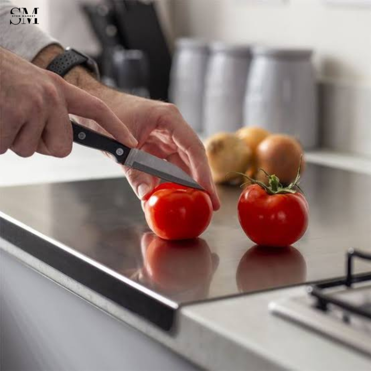 STAINLESS STEEL CUTTING BOARD