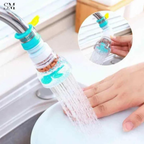 360° ROTATING TAP FAUCET FILTER – SPLASH PROOF WATER SAVER EXTENDER