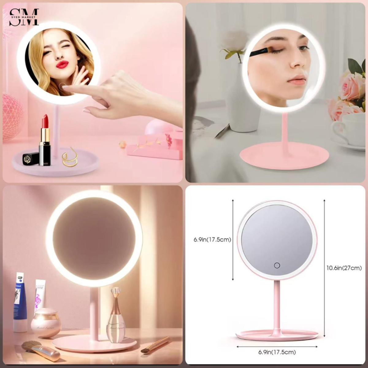 LED LIGHT MAKEUP MIRROR