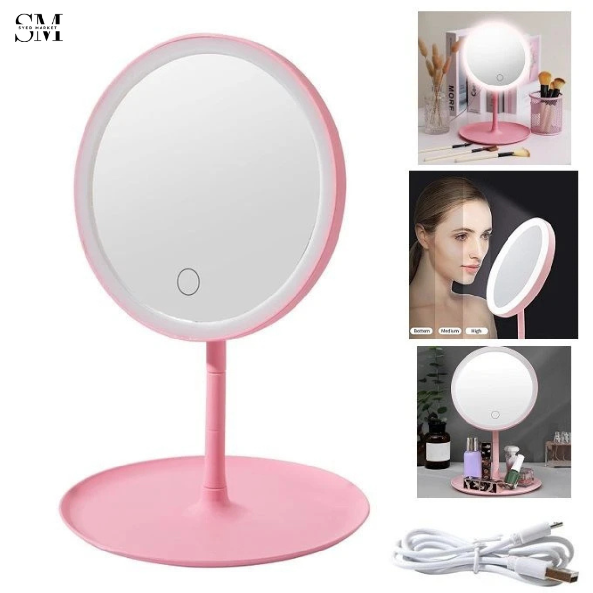 LED LIGHT MAKEUP MIRROR
