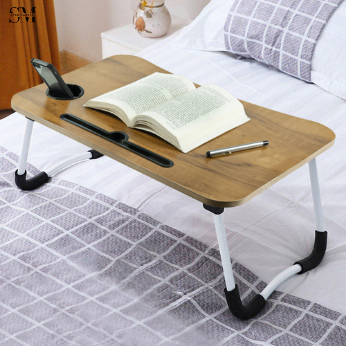 WOODEN LAPTOP TABLE