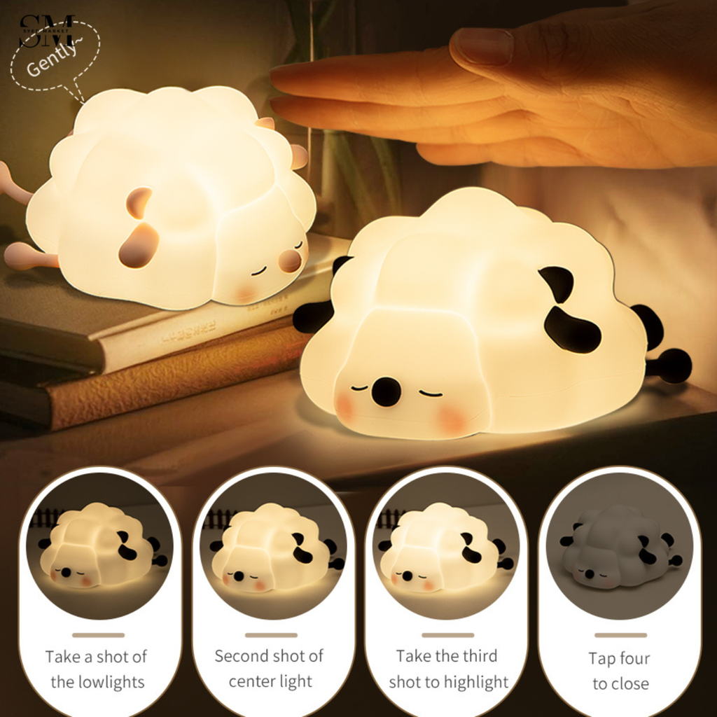 RECHARGEABLE NIGHT SHEEP LAMP