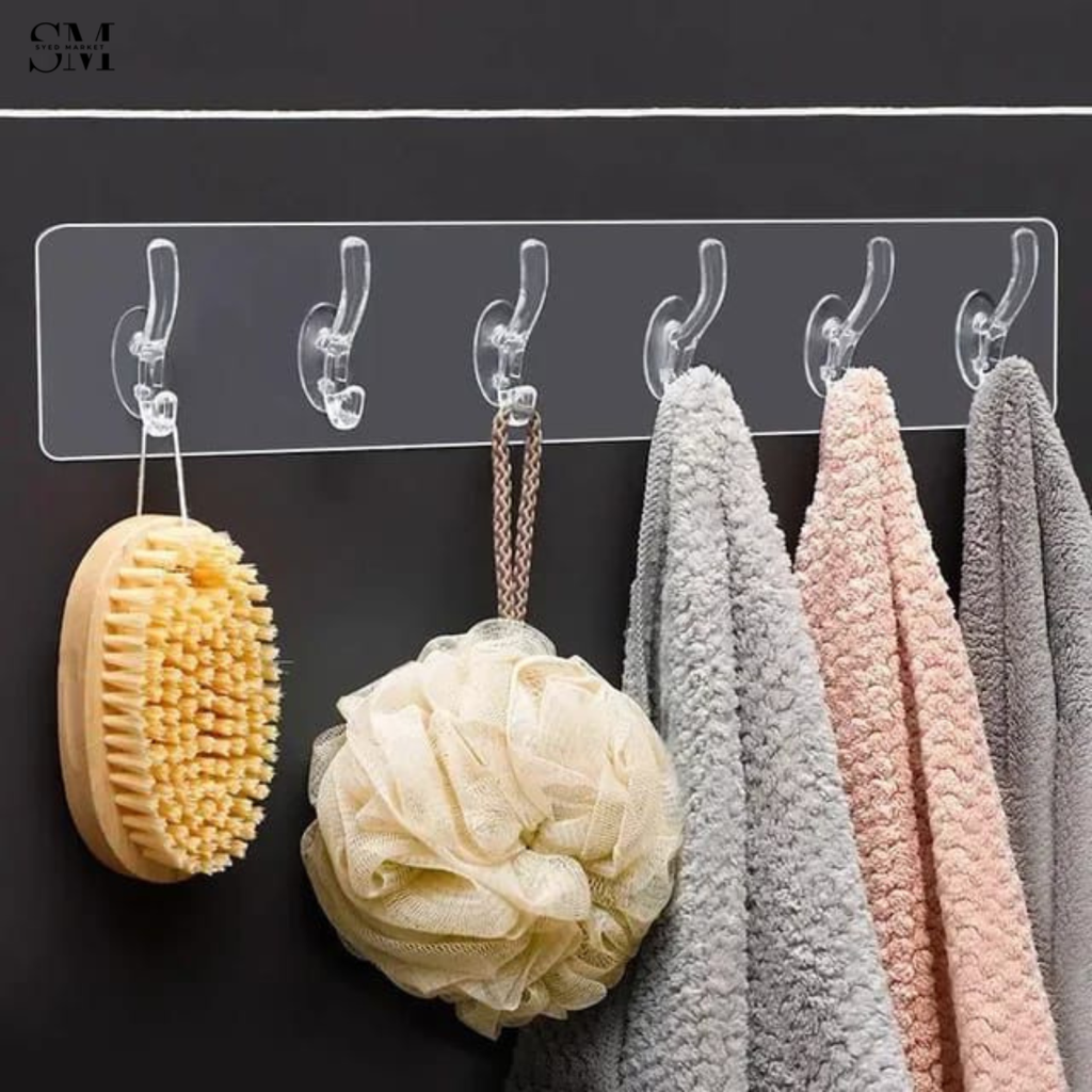 TRANSPARENT HOOK STRIPS