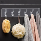 TRANSPARENT HOOK STRIPS