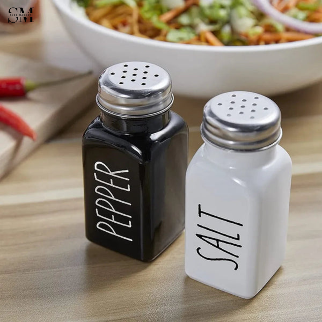 SALT & PEPPER SHAKER SET – MODERN KITCHEN ESSENTIAL