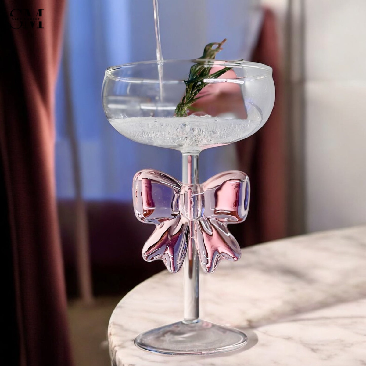 GLASSIUM BOW RIBBON GLASS GLASS 200ML - CUOPE