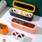 LUXOR 4 GRIDS INTEGRATED SPICE BOX