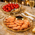 PREMIUM SERVING TRAY WITH SAUCE BOWL