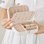 LEATHER JEWELRY ORGANIZER