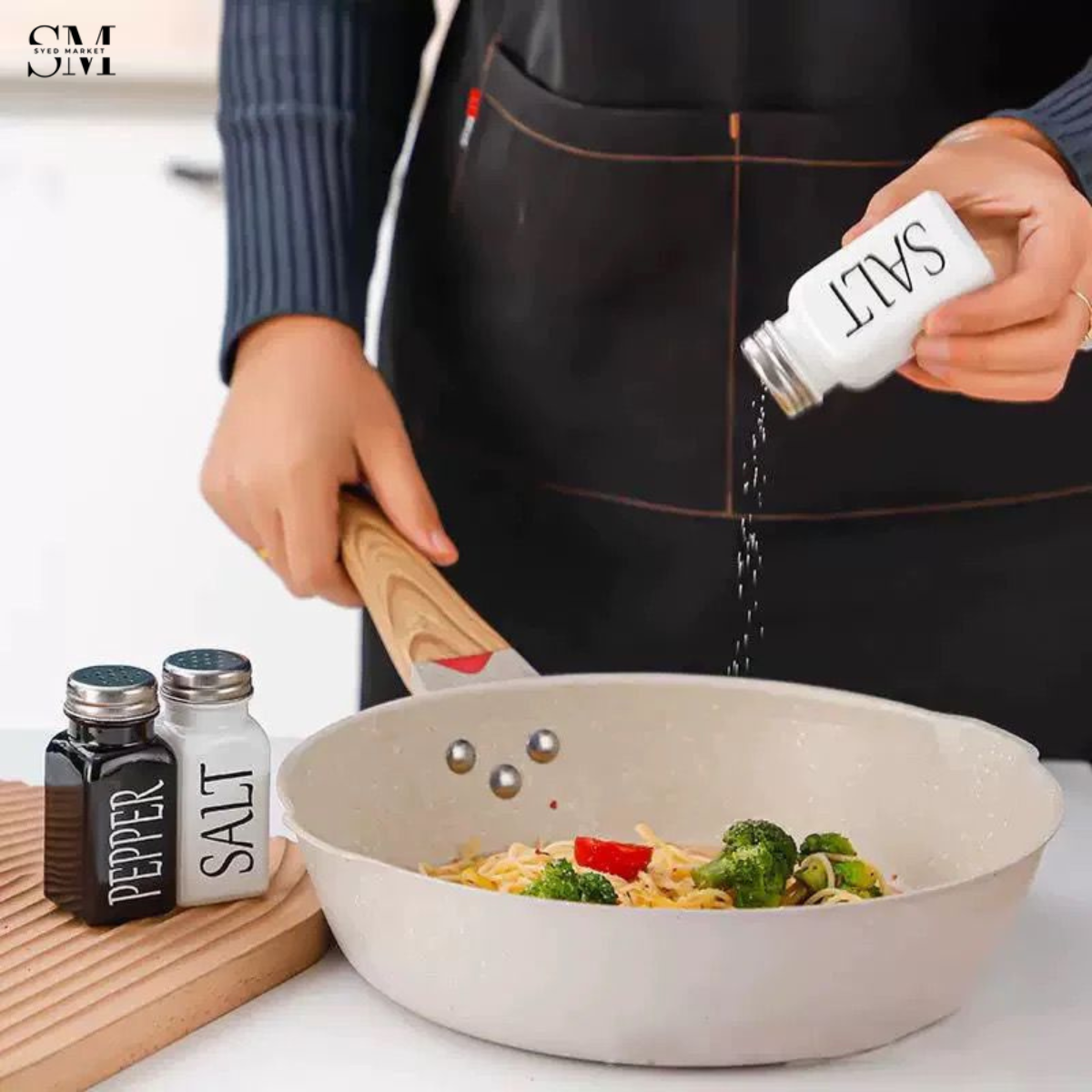 SALT & PEPPER SHAKER SET – MODERN KITCHEN ESSENTIAL