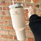 STANLEY QUENCHER H2.0 FLOWSTATE TUMBLER 40OZ -CREAM