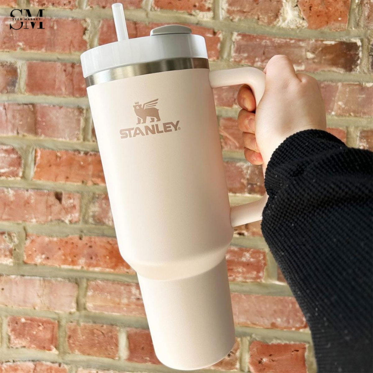 STANLEY QUENCHER H2.0 FLOWSTATE TUMBLER 40OZ -CREAM