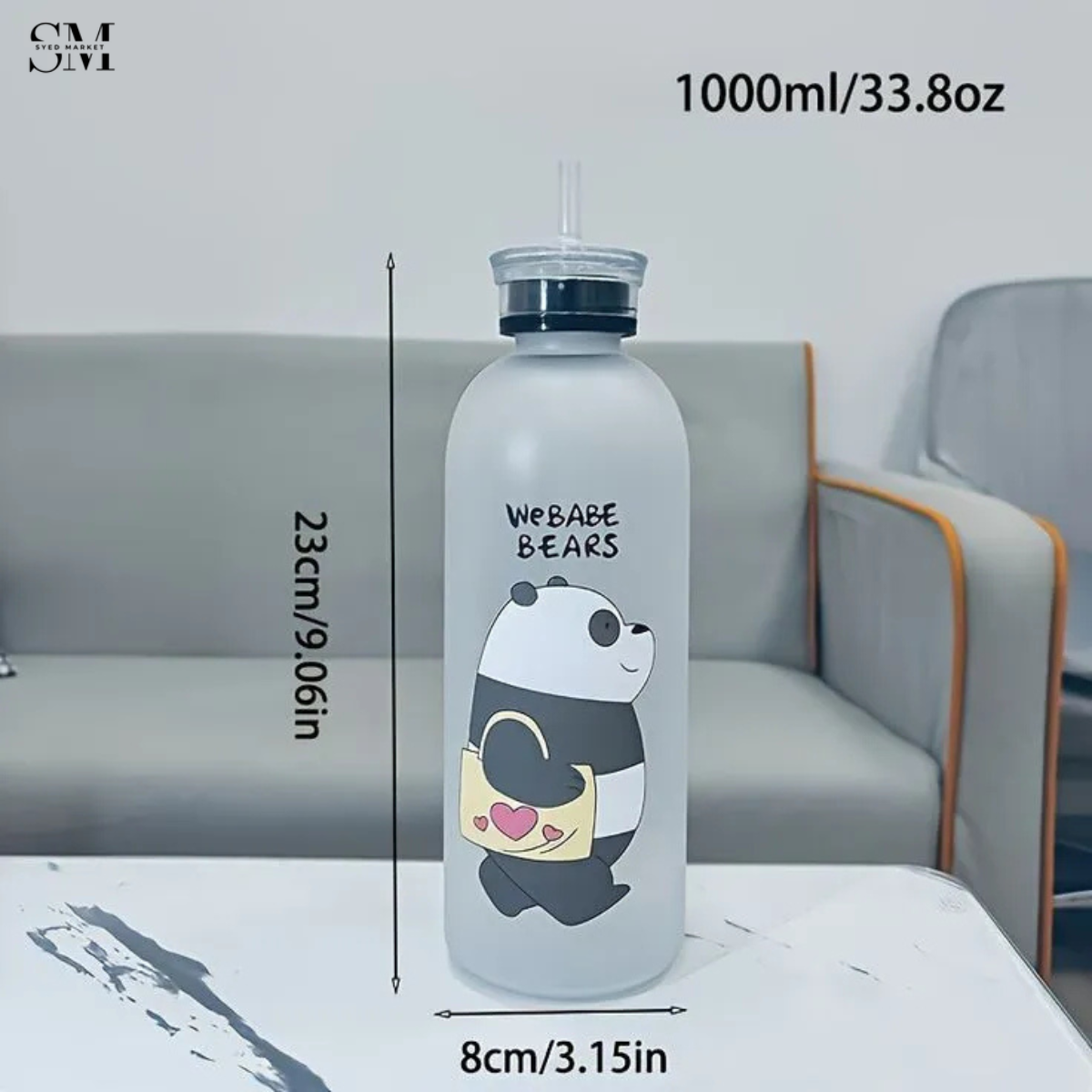 2-IN-1 WE BEARS WATER BOTTLE – CUTE
