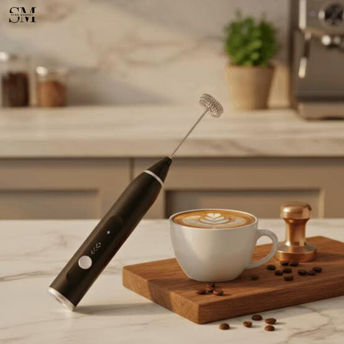RECHARGEABLE COFFEE BEATER