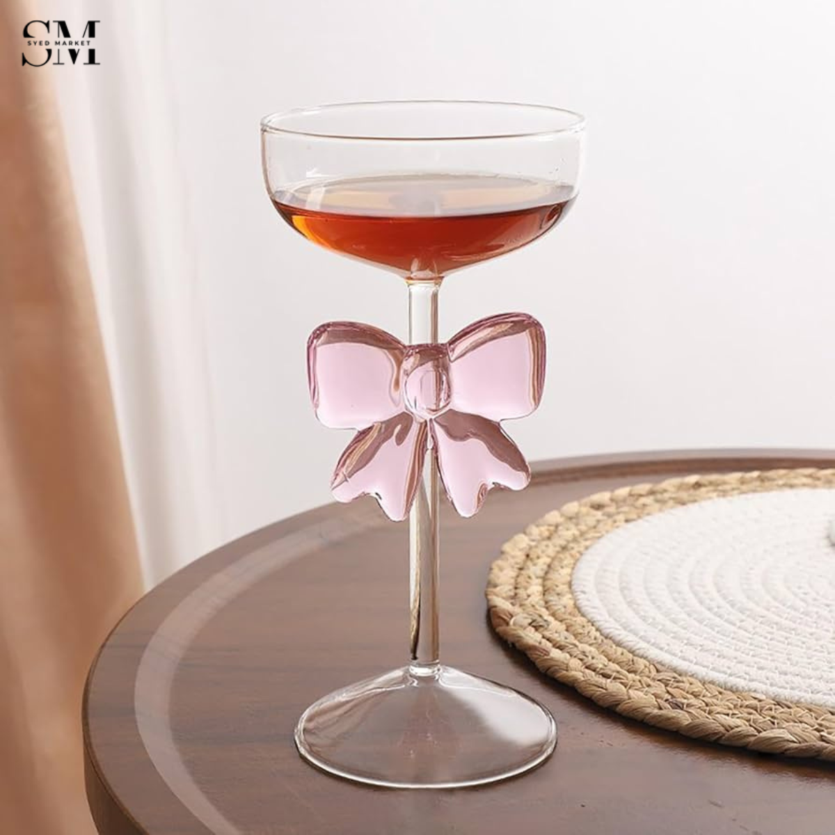 GLASSIUM BOW RIBBON GLASS GLASS 200ML - CUOPE